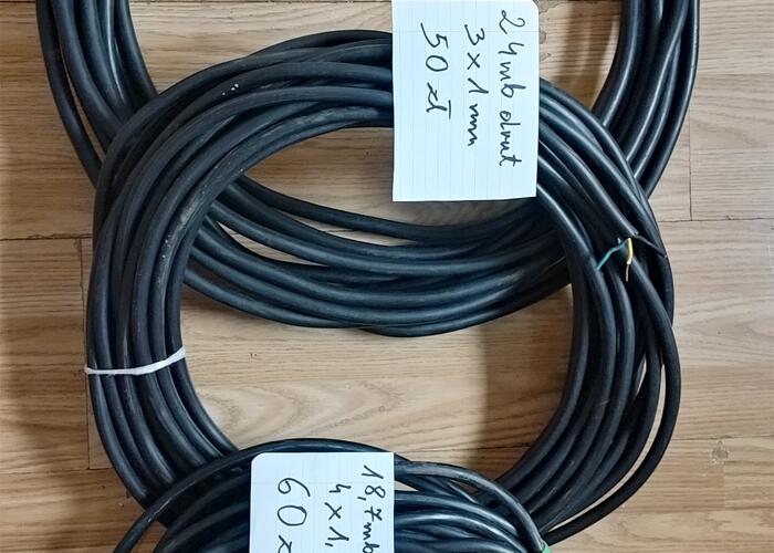 Grajewo ogłoszenia: Kable izolowane nowe okrągle