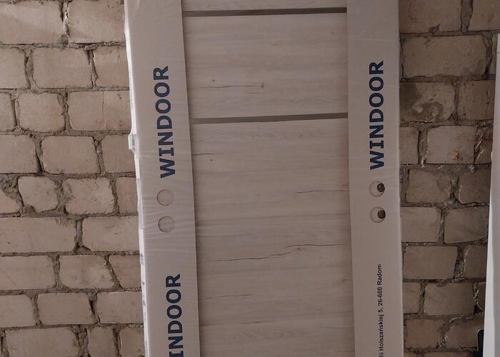 Grajewo ogłoszenia: Sprzedam nowe drzwi łazienkowe - dąb silver, prawe ,szerokość...
